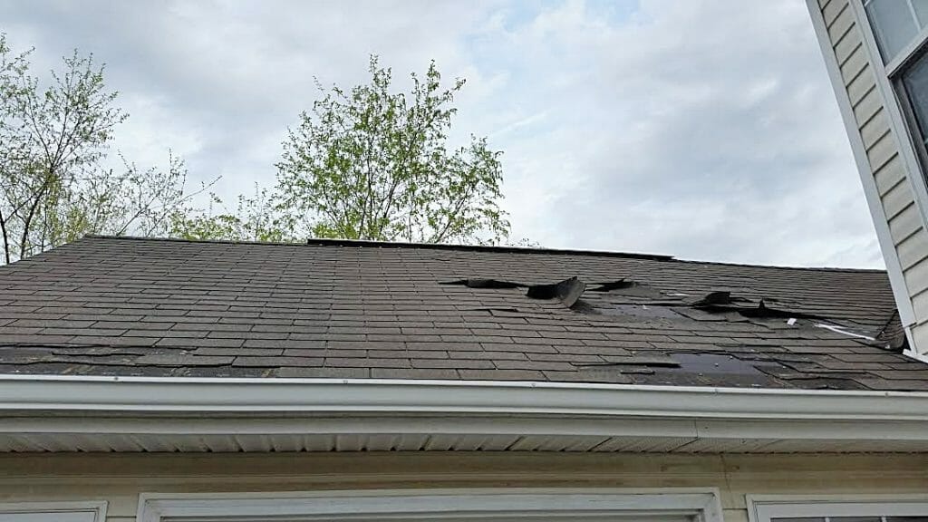 wind storm roof damage, Bradenton